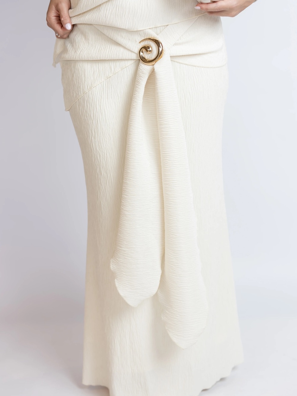 Scarlett Wrap Tie Maxi Skirt